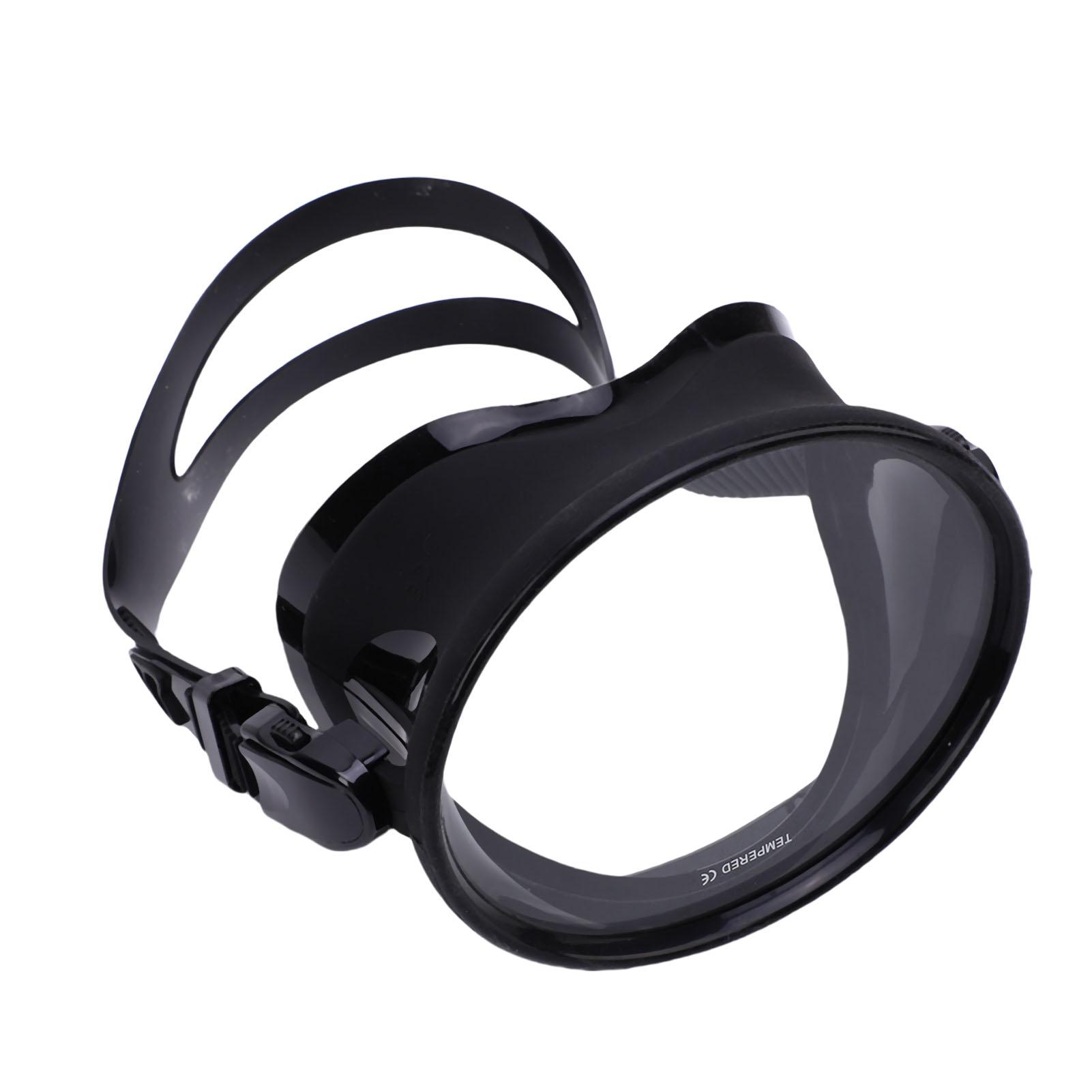 Маска для снорклинга для взрослых мужчин и женщин, закаленное стекло, силикон, очки для дайвинга и плавания с регулируемым головным ремешком