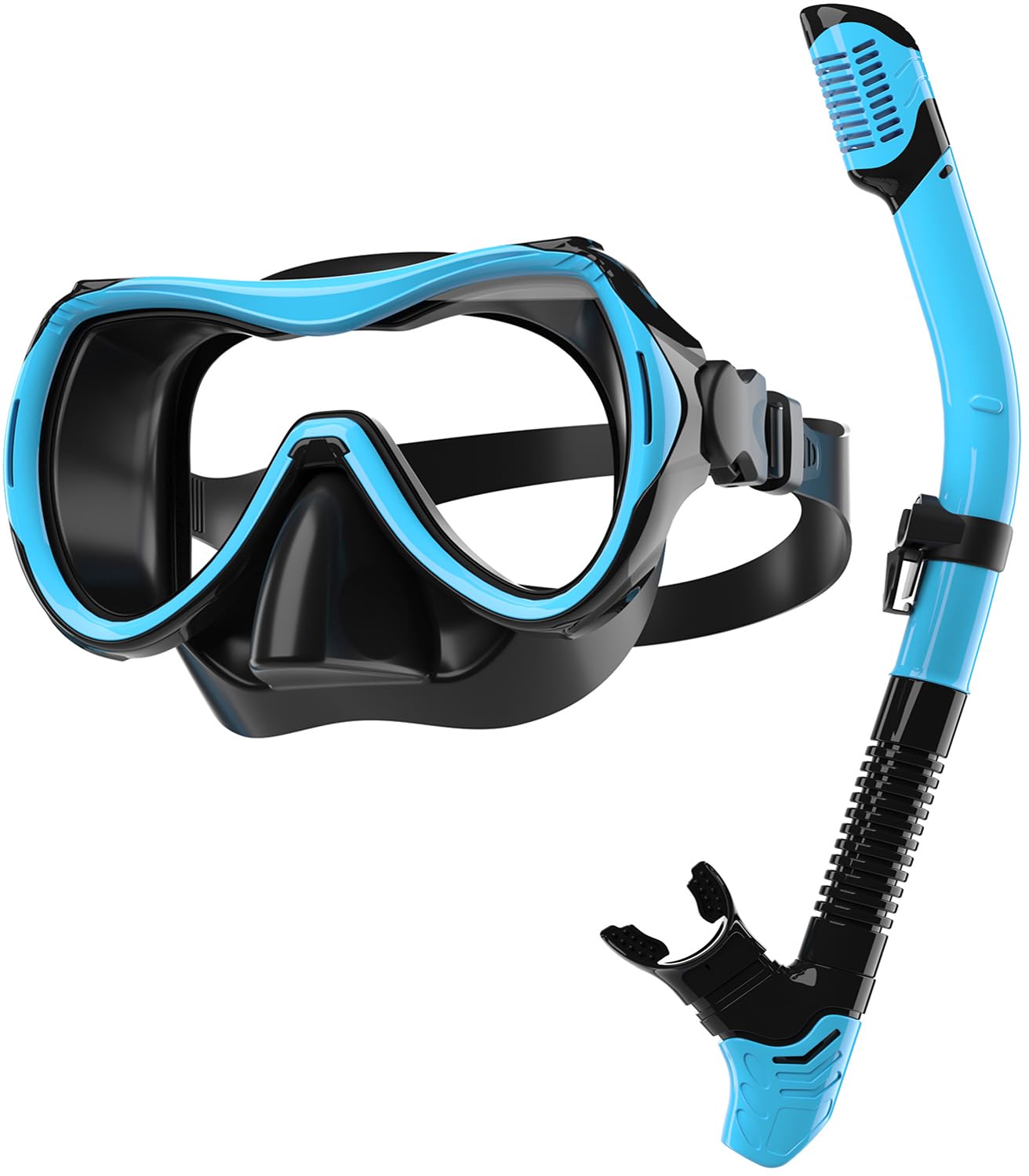 MIFIKO Сноркелинг Трубка Трубка Сноркелинг Дайвинг Сухой Дайвинг Дайвинг Закаленное Устойчивое УФ Силикон Близкая Вода для Надевания и Снятия Унисекс для Хранения